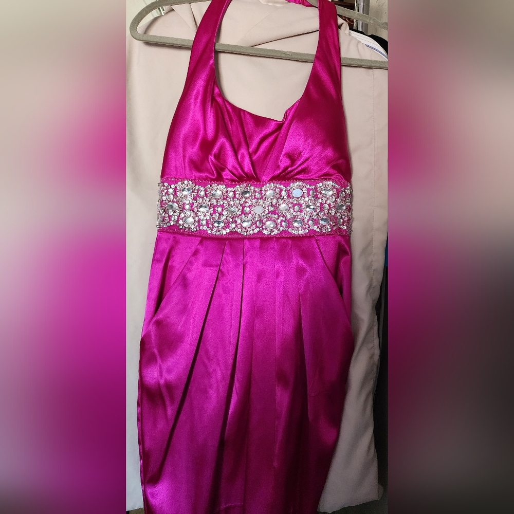 Magenta dress